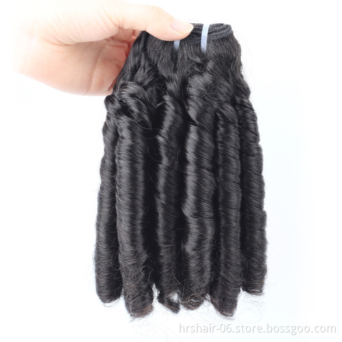 Funmi hair double drawn 8A 9A 10A 11A 12A grade 100% human hair different color and texture Brazillian hair bundles with closure